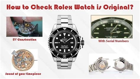 how to check if rolex is real